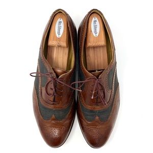 Vintage Cole Haan Italy Spectator Wingtip Oxfords